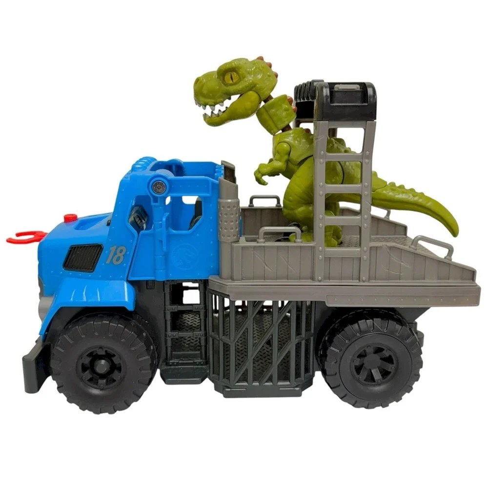 Imaginext Jurassic‎ World Dominion Break Out Dinosaur Hauler Vehicle w/2 Figures